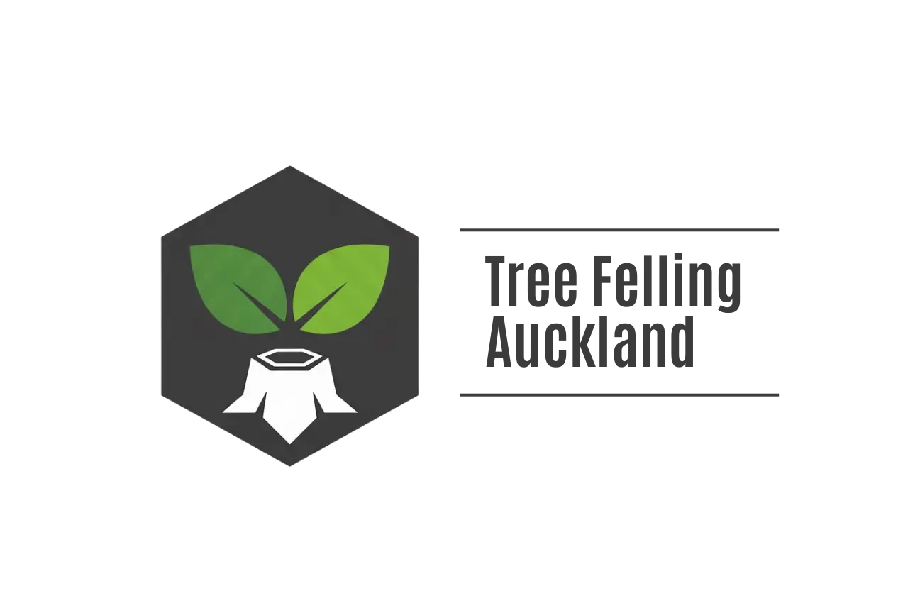 tree felling auckland black logo